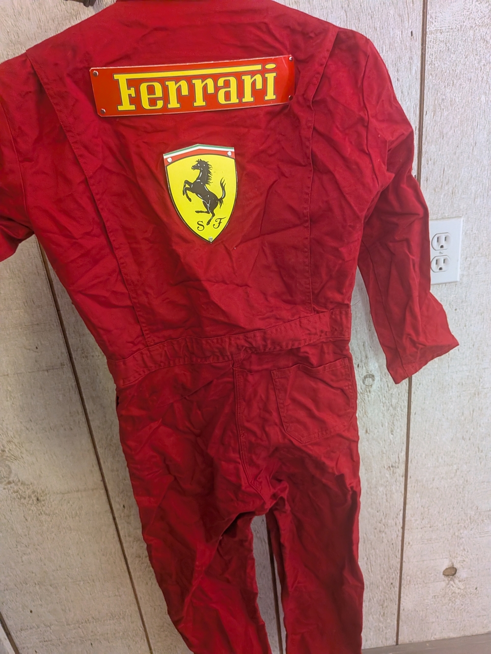 Michael Schumacher Vintage Ferrari Jumpsuit